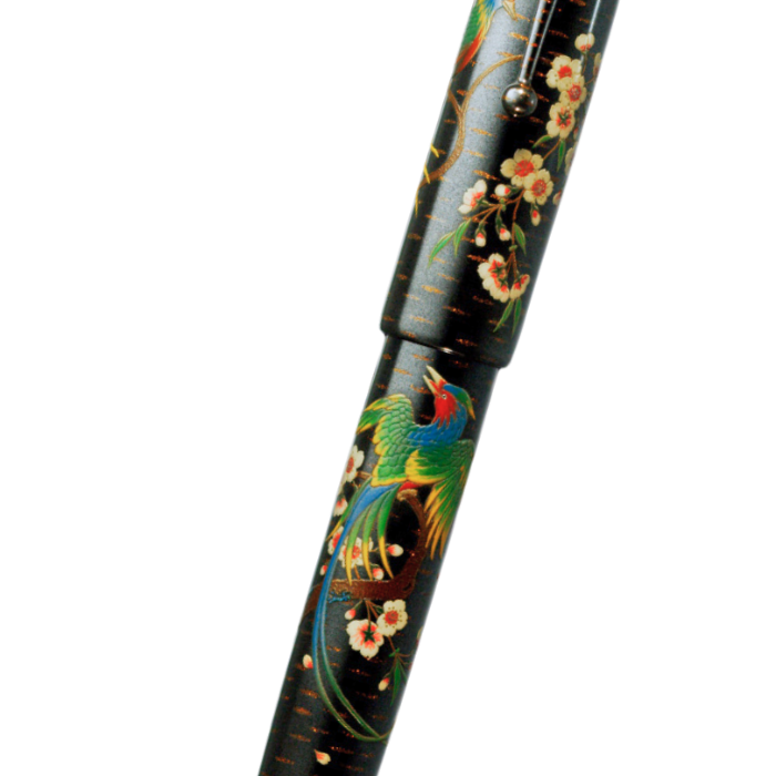 Namiki並木 Emperor系列 研出高蒔繪 枝垂れ桜に楽鳥 鋼筆